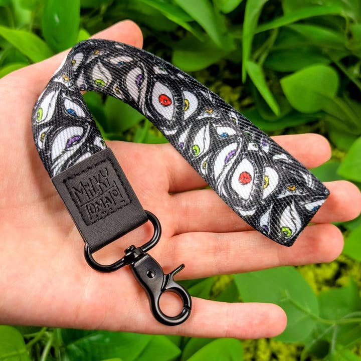 Rainbow Eyes Wrist Lanyard! for wholesale by Milky Tomato
