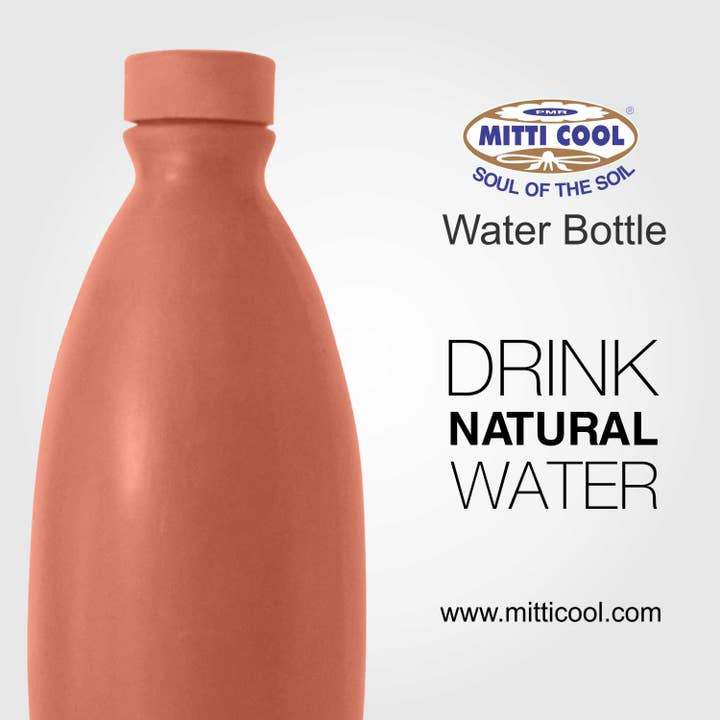 AE Trend - Venta al por mayor Botellas de agua - BOTELLA DE AGUA ARCILLA BARRO 1 LITRO