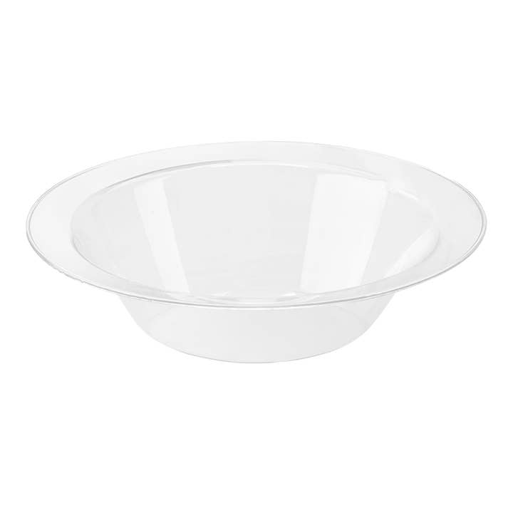 12 oz. Clear Economy Round Plastic Soup Bowls - 120 pcs for wholesale by Smarty had a Party