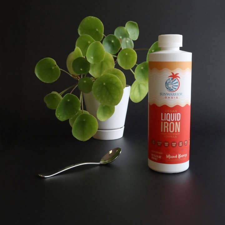 Sunwarrior - Wholesale Oral Supplement/Vitamin - Sunwarrior Mixed Berry Liquid Iron - Vegan, High-Potency