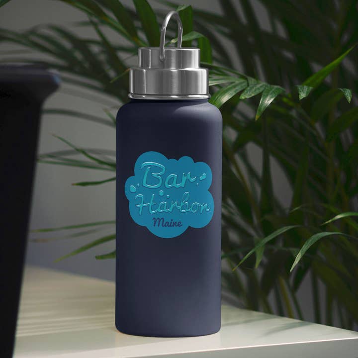 RetroPlanet - Wholesale Sticker - Bar Harbor Maine Water Drops Die Cut Vinyl Sticker3