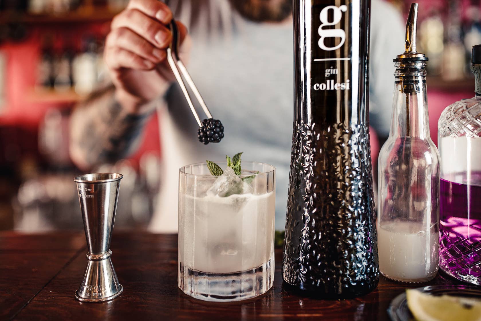 COLLESI TRADE SRL - Venta al por mayor Ginebra - GIN COLLESI 700ml 42,8%4