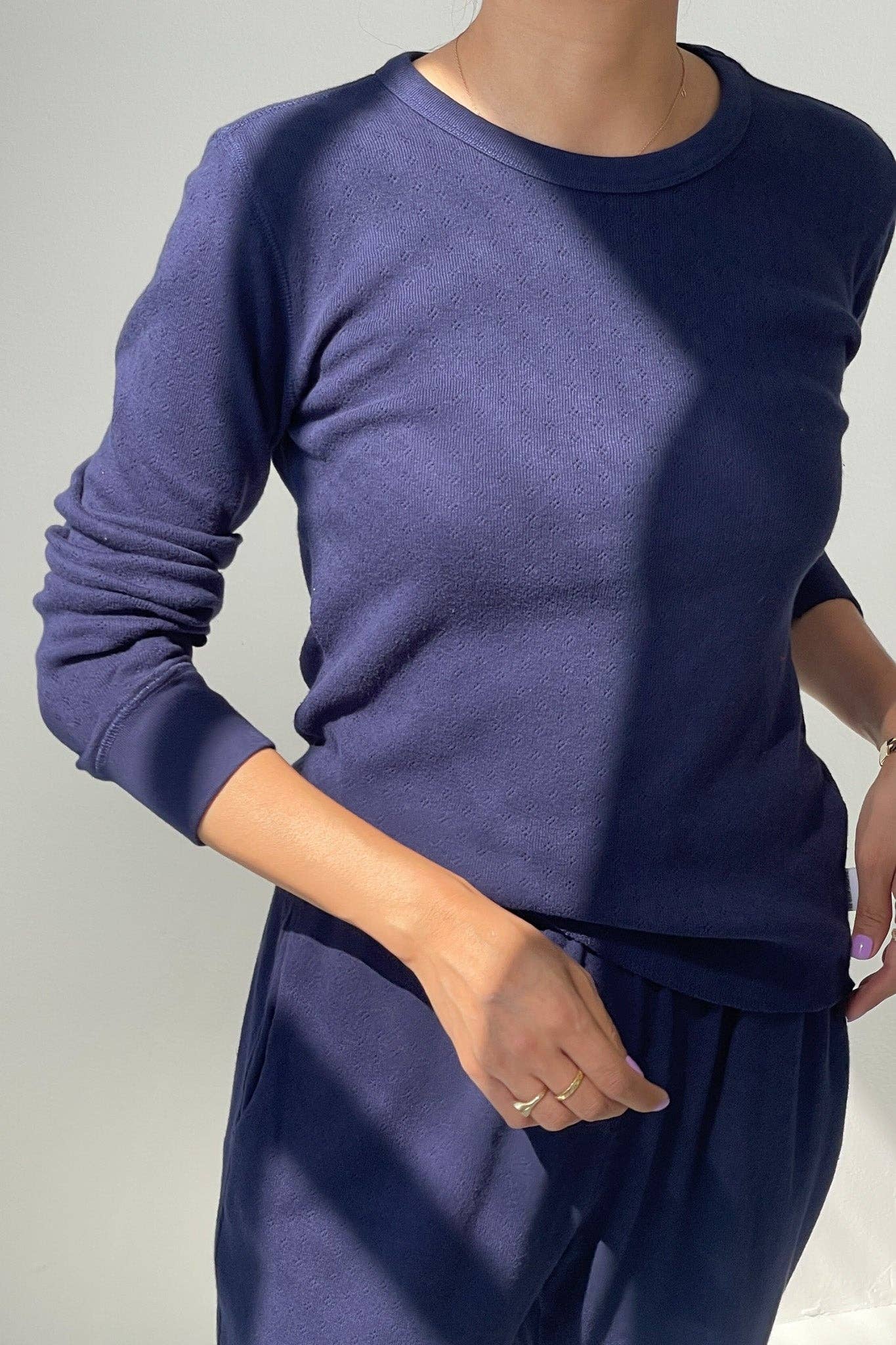 Le Bon Shoppe - Vente T-shirt – femme - T-shirt Fondamental Pointelle (2S-2M-1L)31