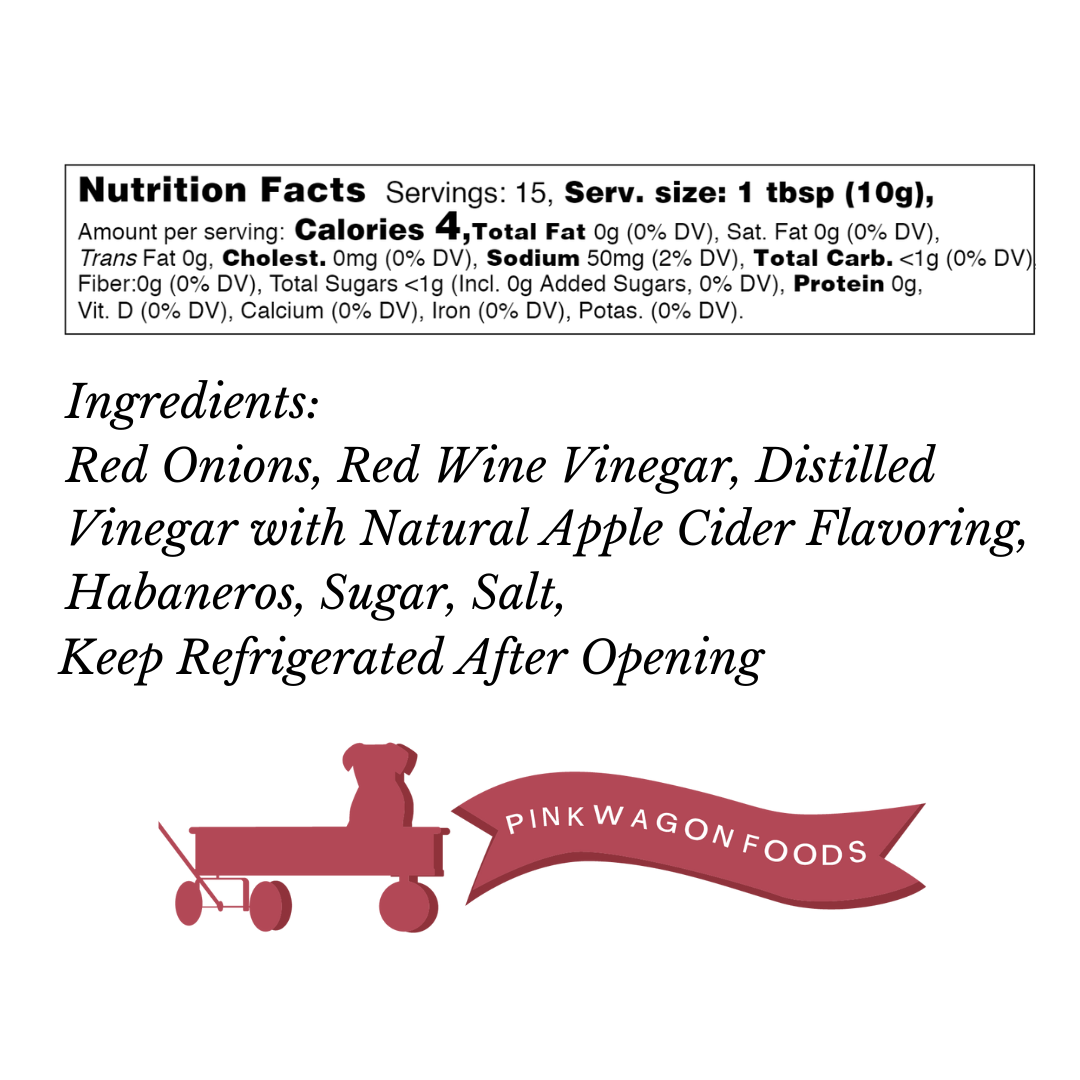 Pink Wagon Foods - Wholesale Pickled Vegetables - Pickled Red Onions - Spicy4