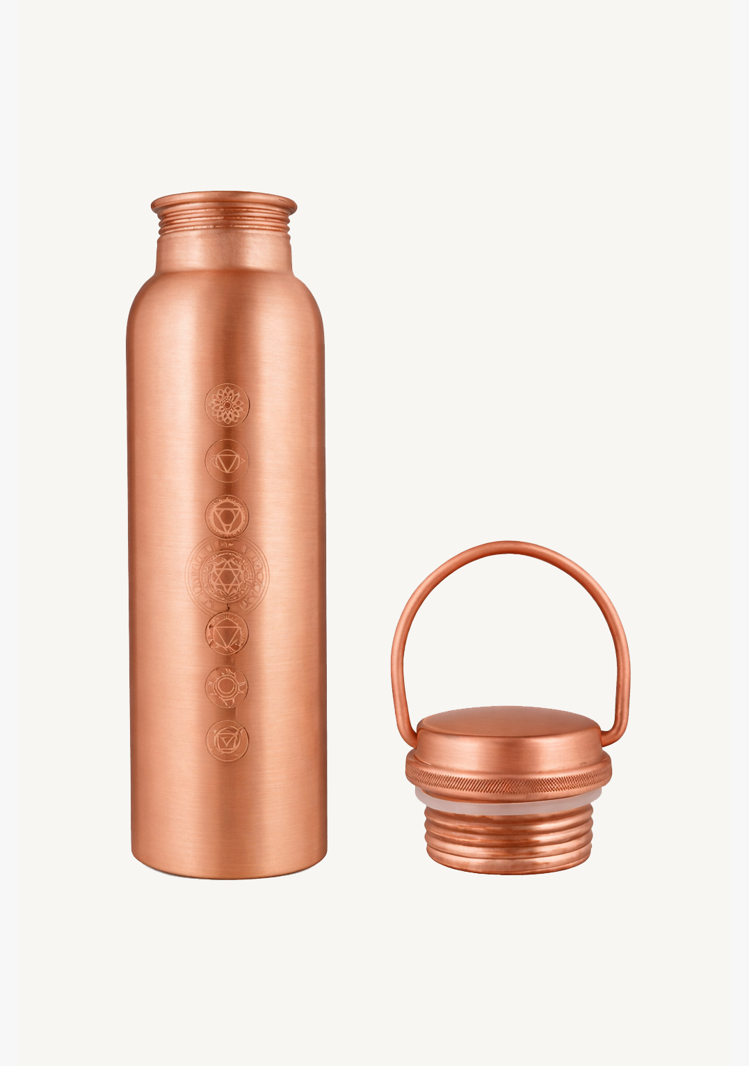 Shakti Warrior - Wholesale Water Bottle - Chakra Copper Water Bottle5