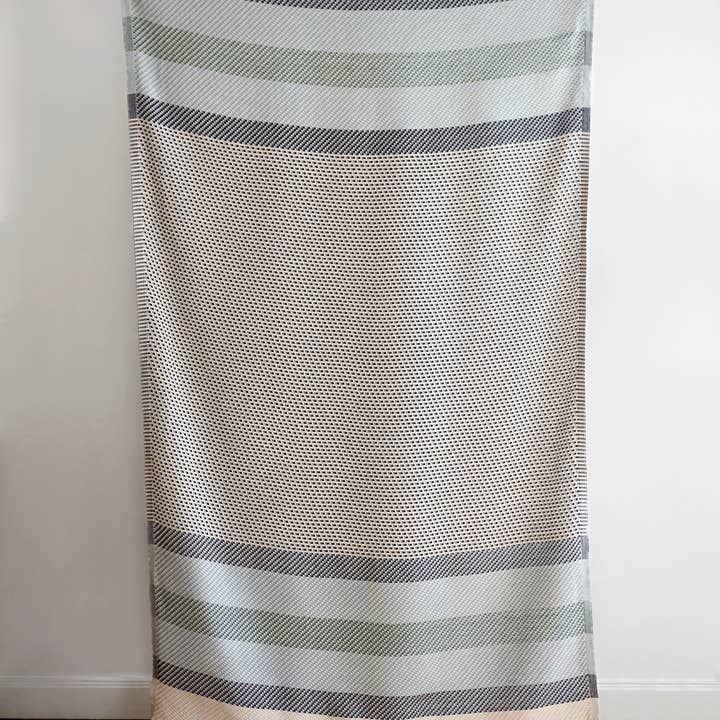 BLU KAT - Wholesale Throw Blanket - Cotton Throw - Amalfi1