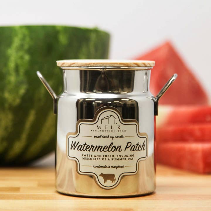 Milk Reclamation Barn - Wholesale Jar/Filled Candle - Stainless Milk Churn Candle - 12.5 oz39