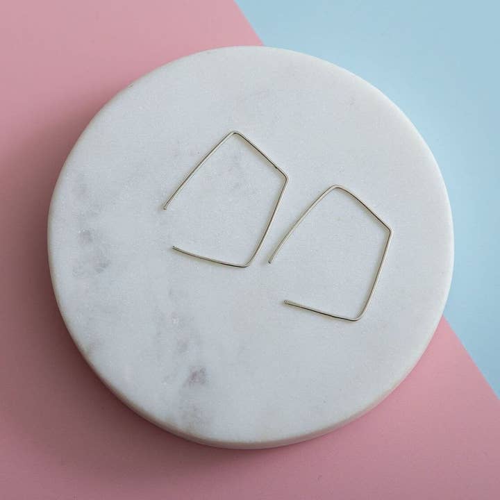 Diamond Threader Earrings for wholesale by Mela Jewellery