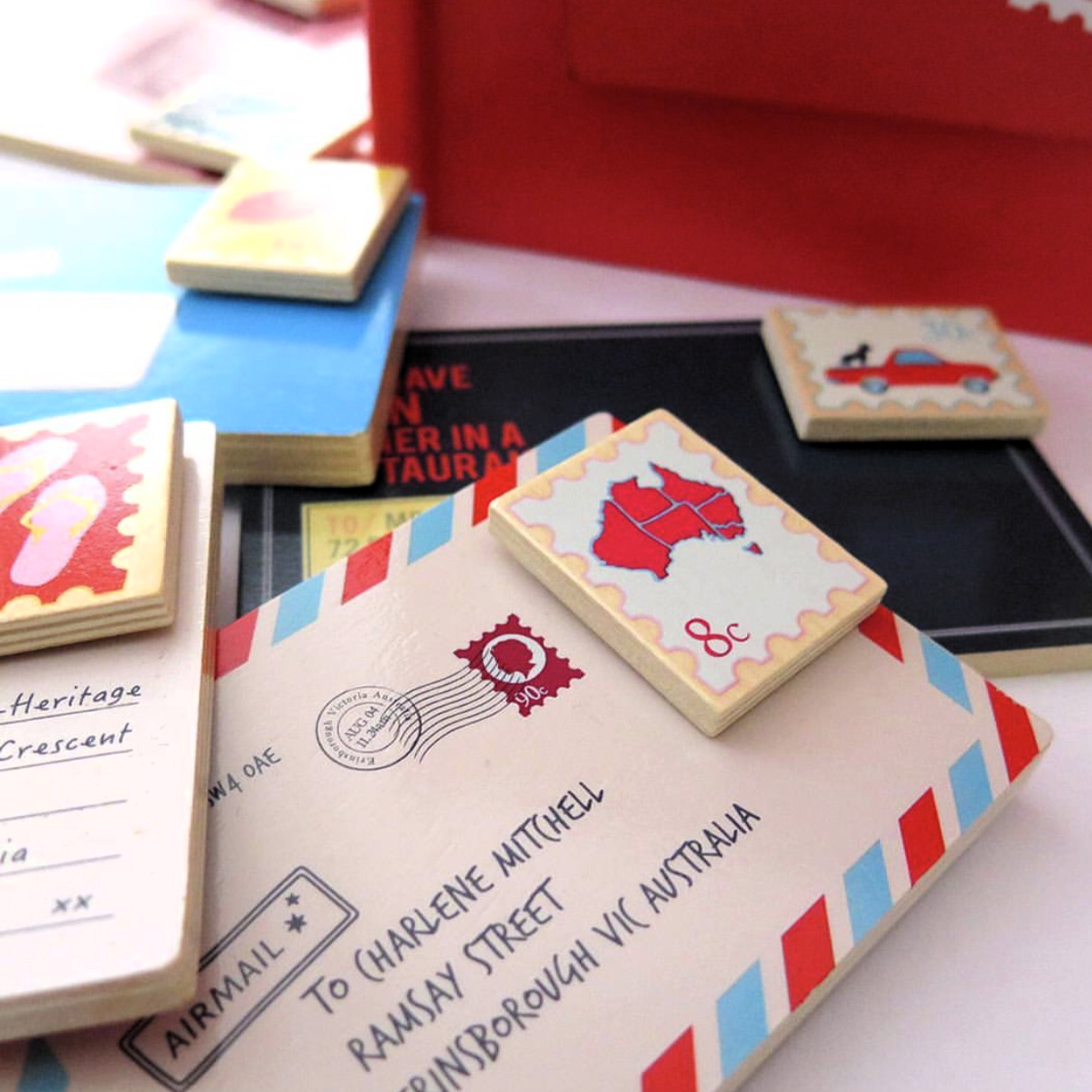 Make Me Iconic - Wholesale Toy set – Kids - WOODEN TOY - AUSTRALIAN POST BOX13