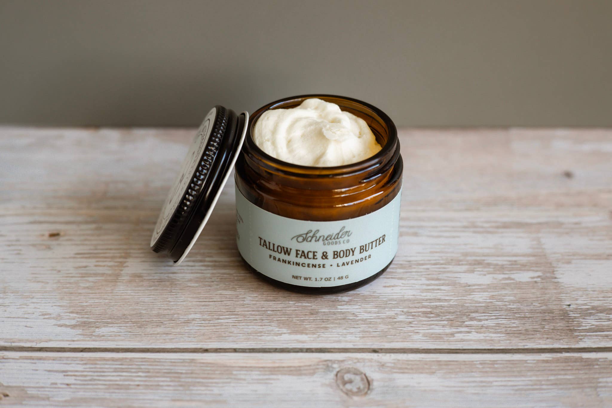 Schneider Goods Co - Wholesale Body Balm/Butter - Frankincense + Lavender Tallow Face & Body Butter3