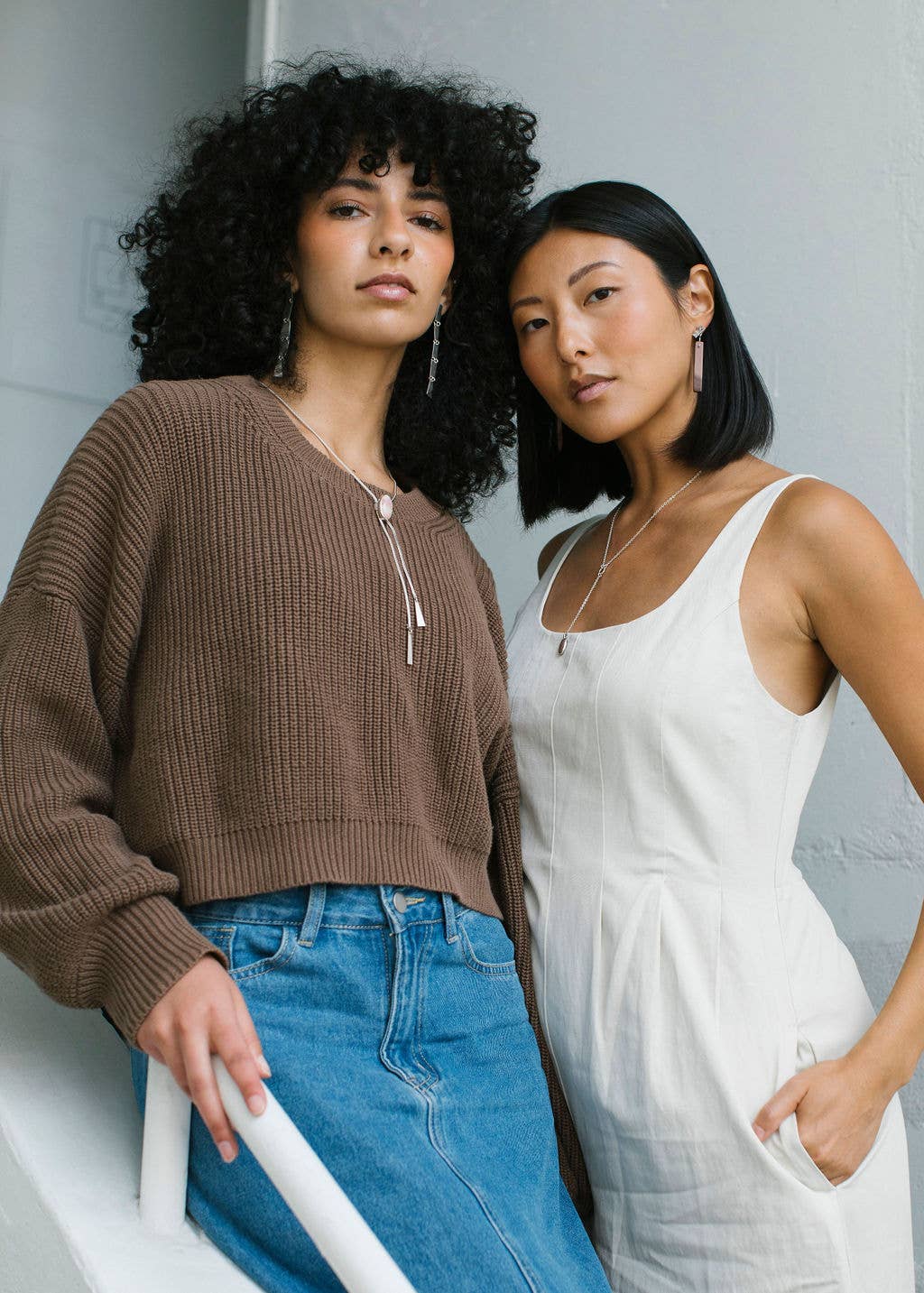 Sarah Safavi Jewelry – Colar pingente/pendente por atacado – Colar de Laço Bolo Sterling6