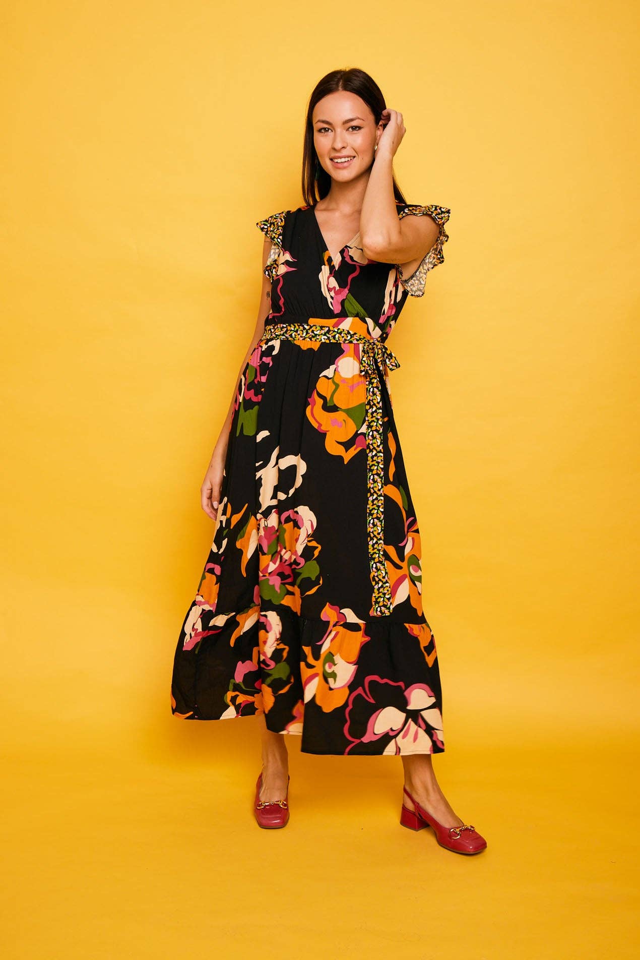 Smile - Wholesale Dress - Women's - Alcoceber Long Black Dress3