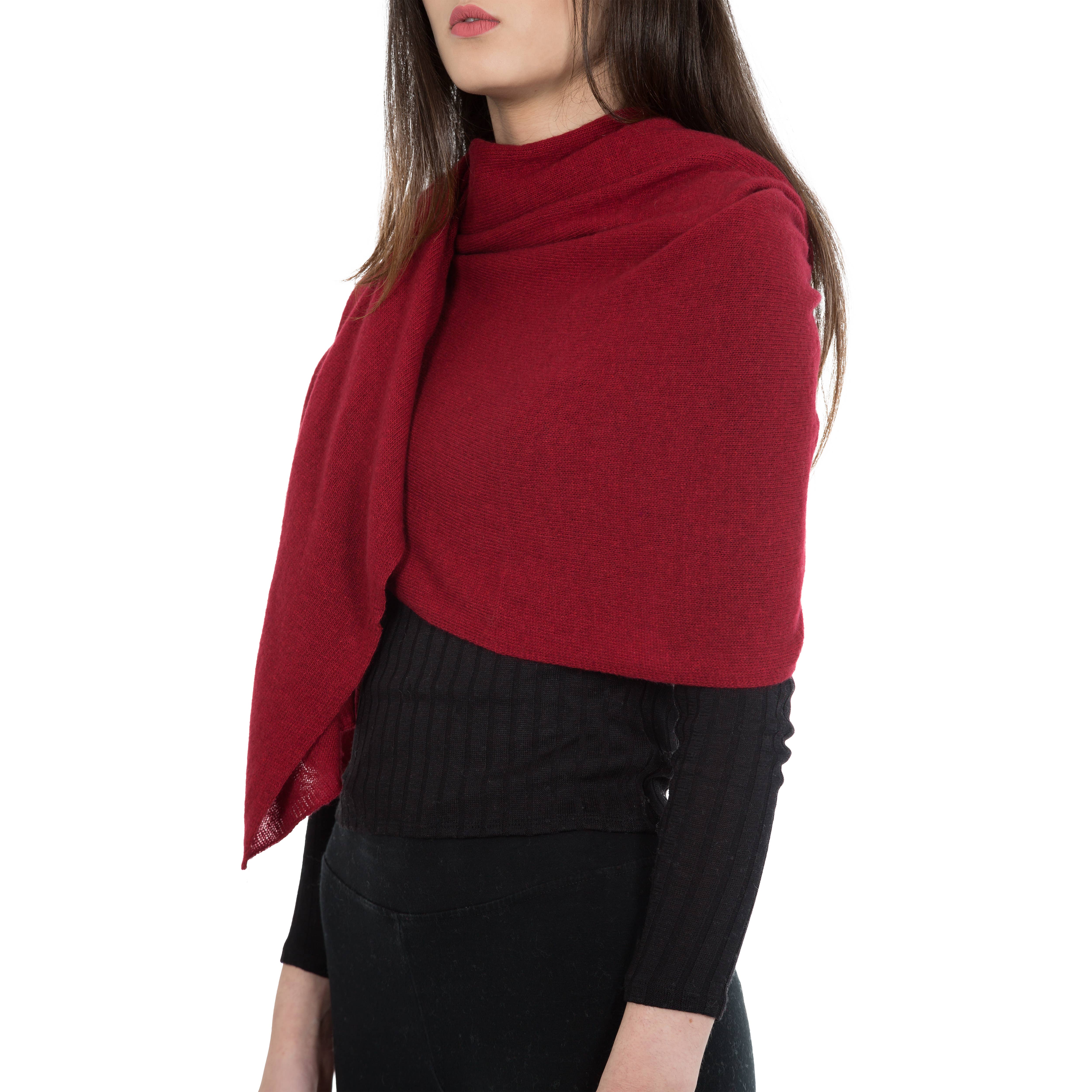 Assia di Brunetti Federica e C. s.a.s. - Wholesale Wrap - Women's - Benny - Classic cashmere blend wrap6