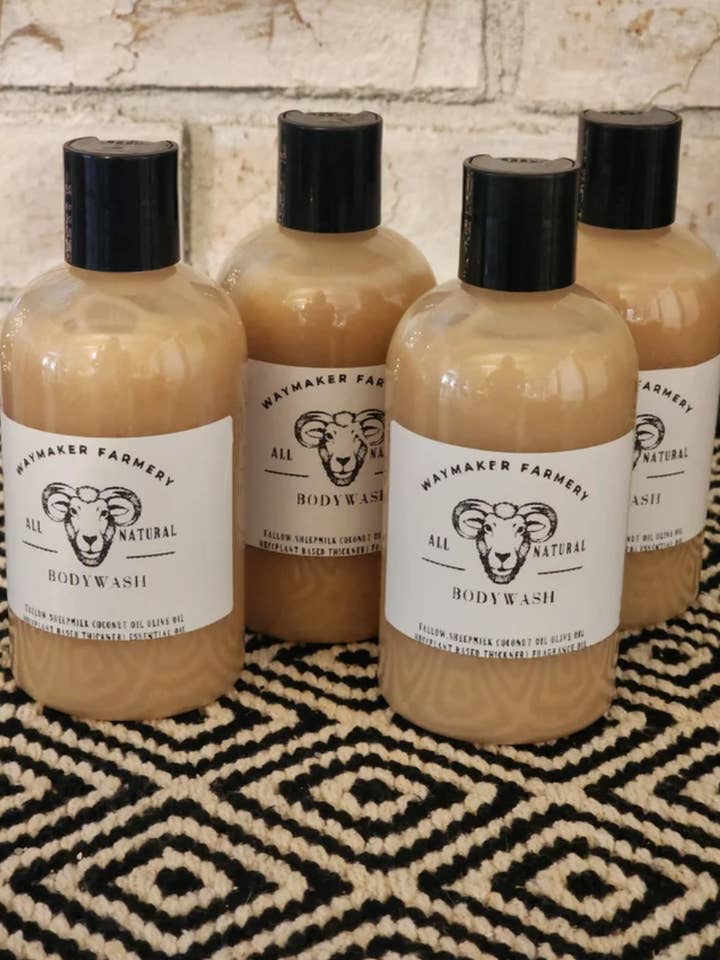 Tallow and Sheep Milk Body Wash for wholesale by Waymaker Farmery