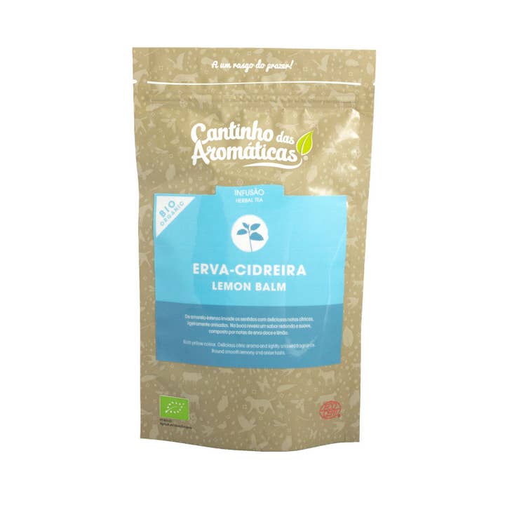 Lemon Balm Doypack Infusion BIO for wholesale by Cantinho das Aromáticas