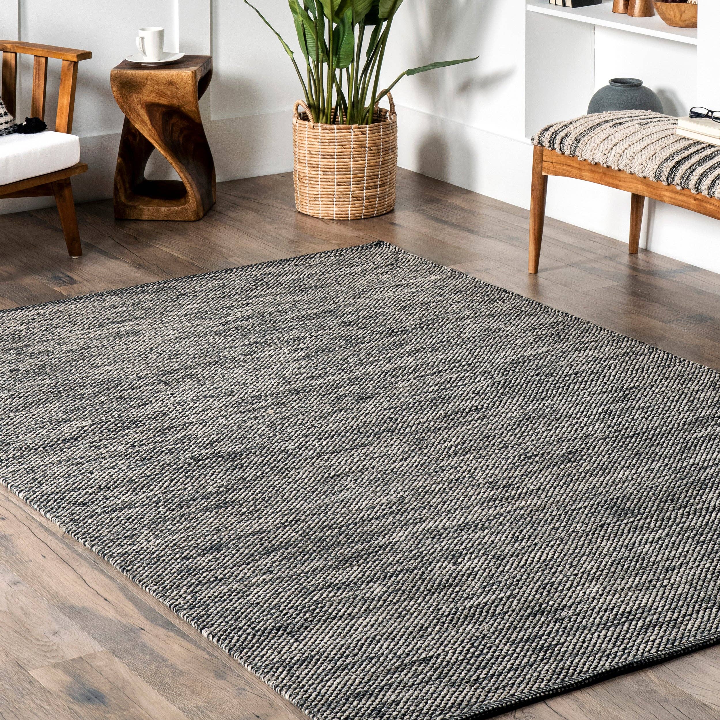 nuLOOM - Wholesale Area Rug - Alessi Solid Farmhouse Cotton Area Rug16