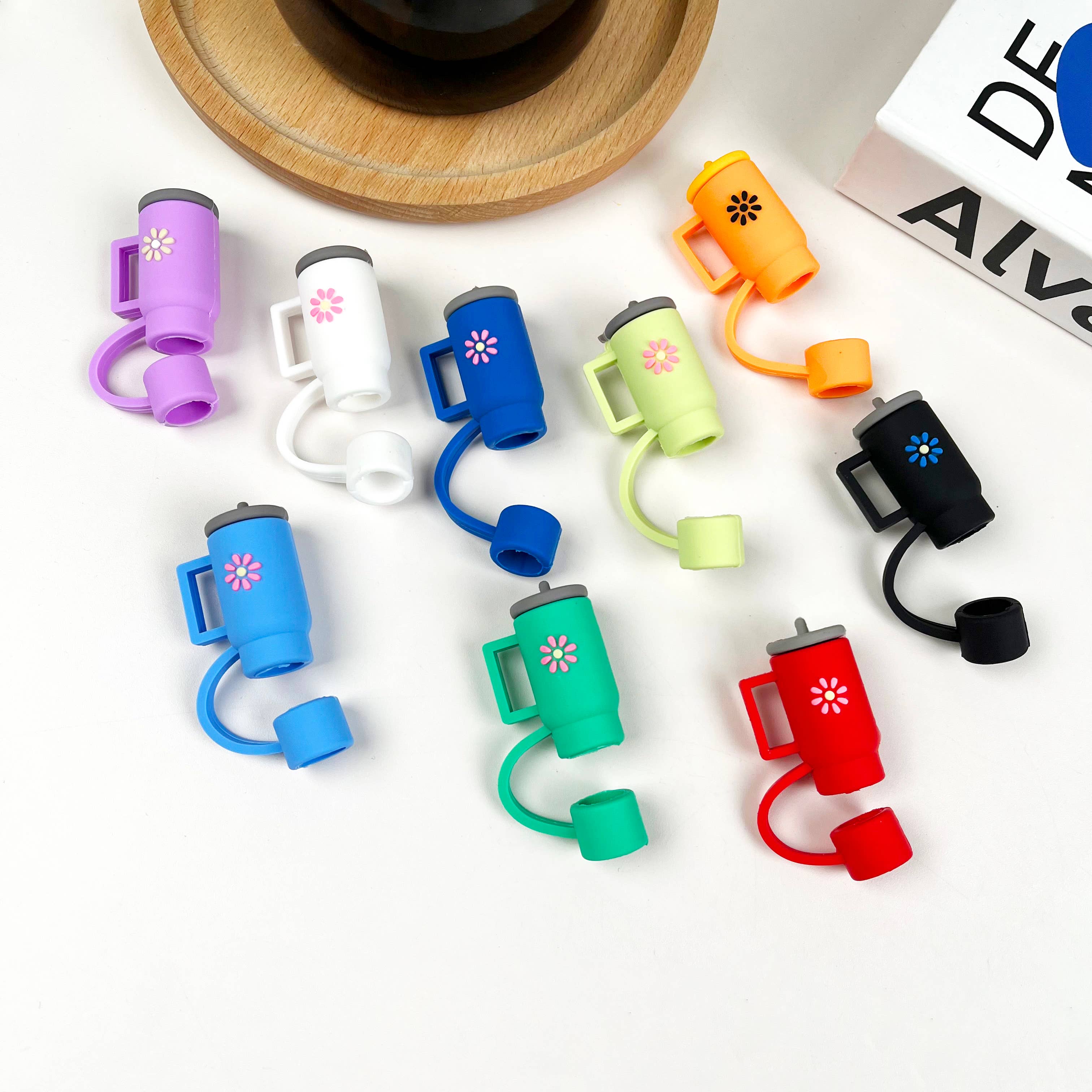 SoapElenGlen - Vendita all'ingrosso Cannuccia - Copertura per cannucce in silicone a forma di cappello da cowboy10