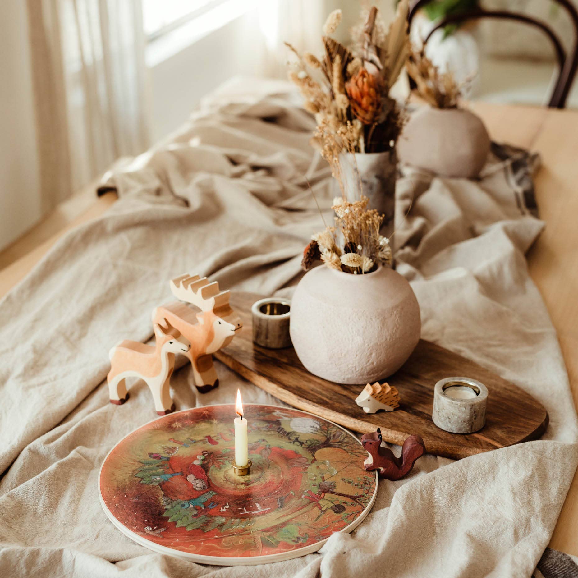 Wilded Family – Großhandel 3D-Wandkunst – Herbst-Rad5