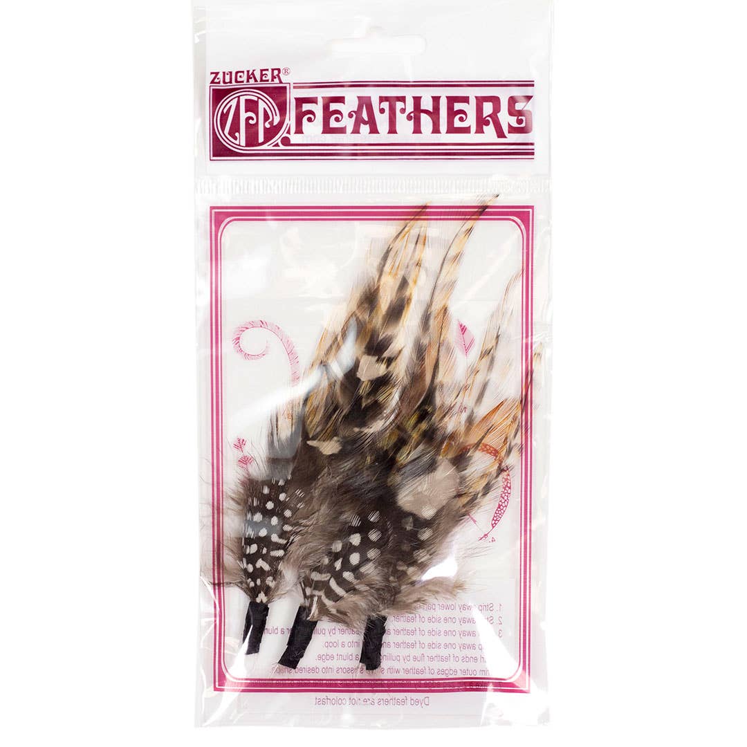 Zucker Feather Products - Wholesale Feathers - Feather Hat Trims 3pc package1