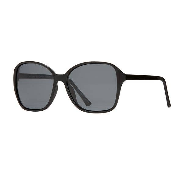 Blue Planet Eco-Eyewear - Wholesale Sunglasses - Women's - BP19841 - Althea - Onyx / Smoke Polarized