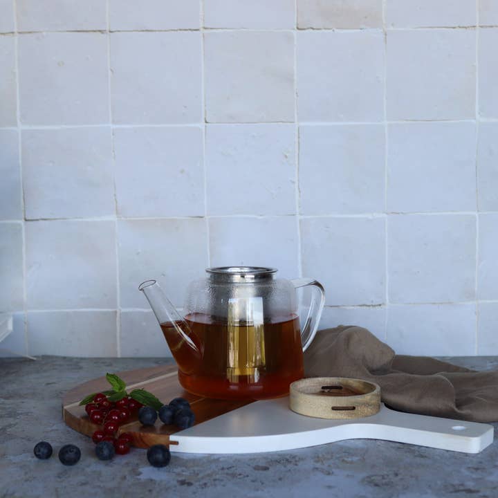 Ogo living - Wholesale Theepot - Gustave theepot van borosilicaatglas met deksel, 680 ml1