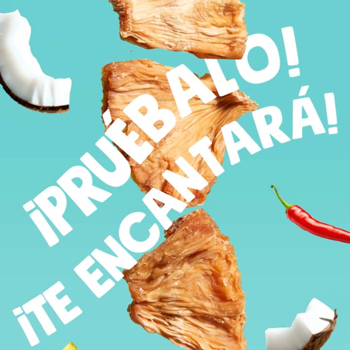 Crispy Green - Wholesale Dried/Dehydrated Fruit - Spicy Air Dried Pineapple Coco Tamarind 50g, Piña Picante10