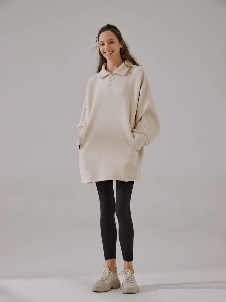 Moletom com zíper O-Ring por atacado de NAP