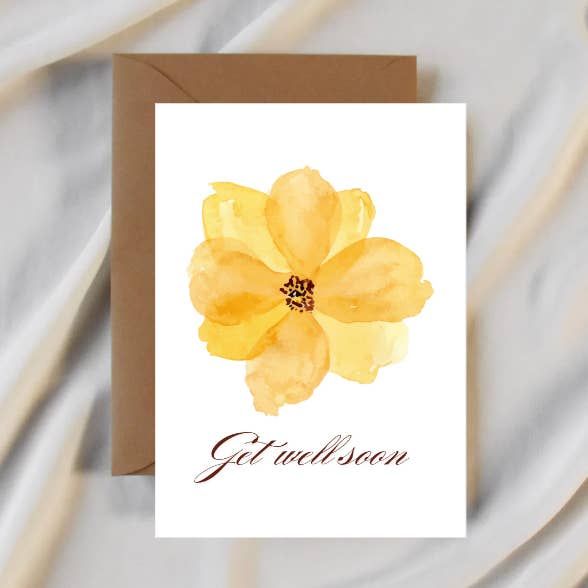 Get Well Soon Card for wholesale by Party Collective