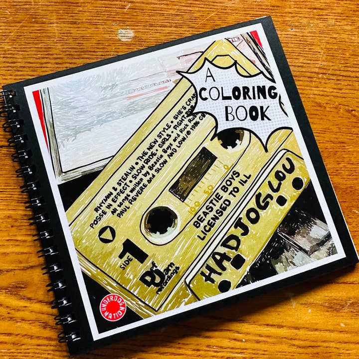 UNDERDOG NATION - Wholesale Coloring & Activity Book - Adult - Beastie Boys Pint Size Coloring Book