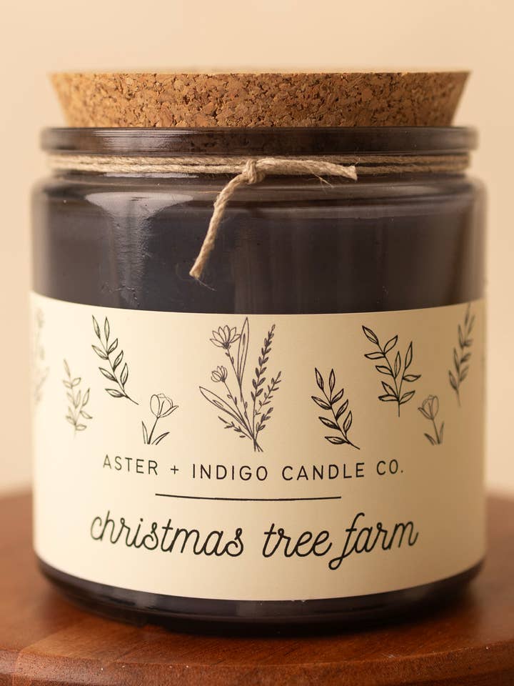 Christmas Tree Farm | Christmas Candle | Winter Candle for wholesale by Aster + Indigo Candle Co.