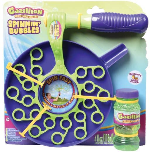 US Toy Company - Wholesale Bubble Wand - Kids - Gazillion Spinning Bubble Wand Bubbles Playset0