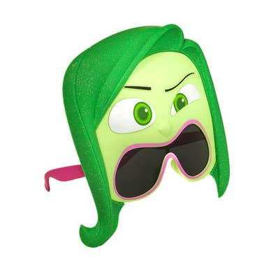 Officially Licensed Inside Out Disgust Sun Staches for wholesale by H2W dba Sun-Staches