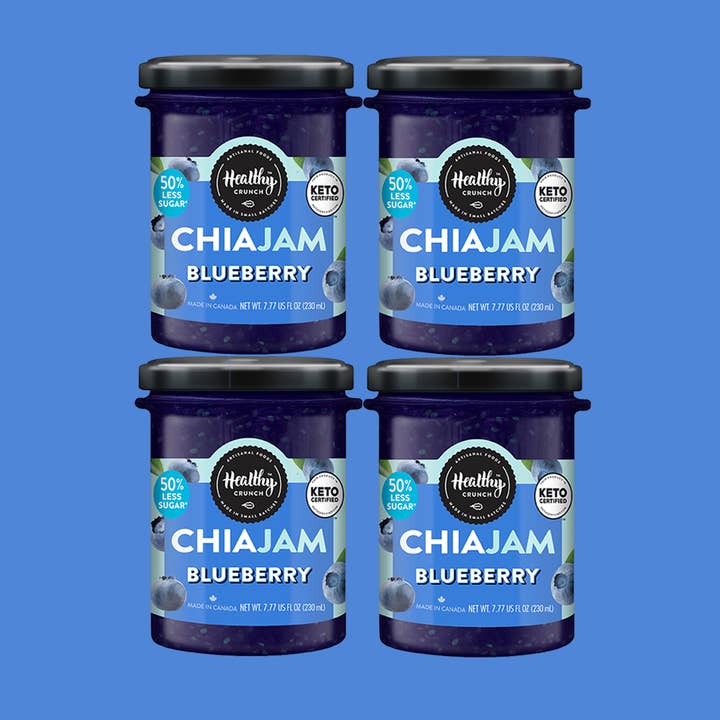 Healthy Crunch - Wholesale Jam/Jelly - Blueberry Chia Jam6
