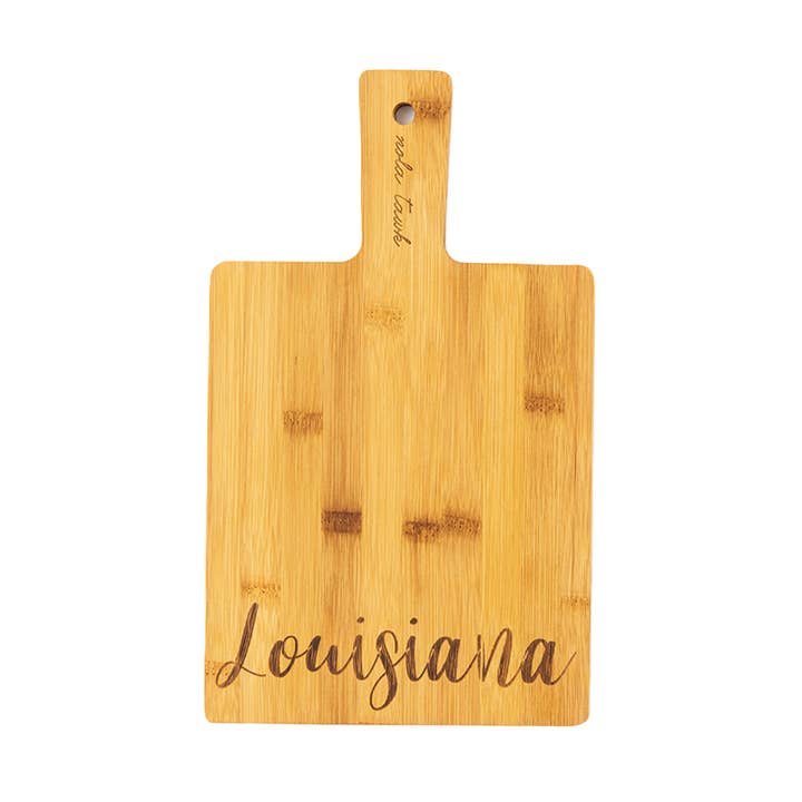 Louisiana bamboe snijplank voor wholesale door Nola Tawk