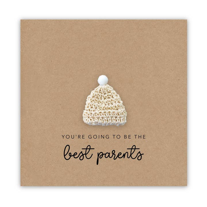 Carte pour nouveaux parents, futurs parents, carte simple pour un nouveau bébé pour la vente par Fifi's Handcrafted