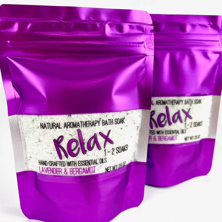 Ani’s Market LLC - Wholesale Bath Salts - Natural Relax Bath Salt Soak - Bulgarian Lavender & Bergamot2