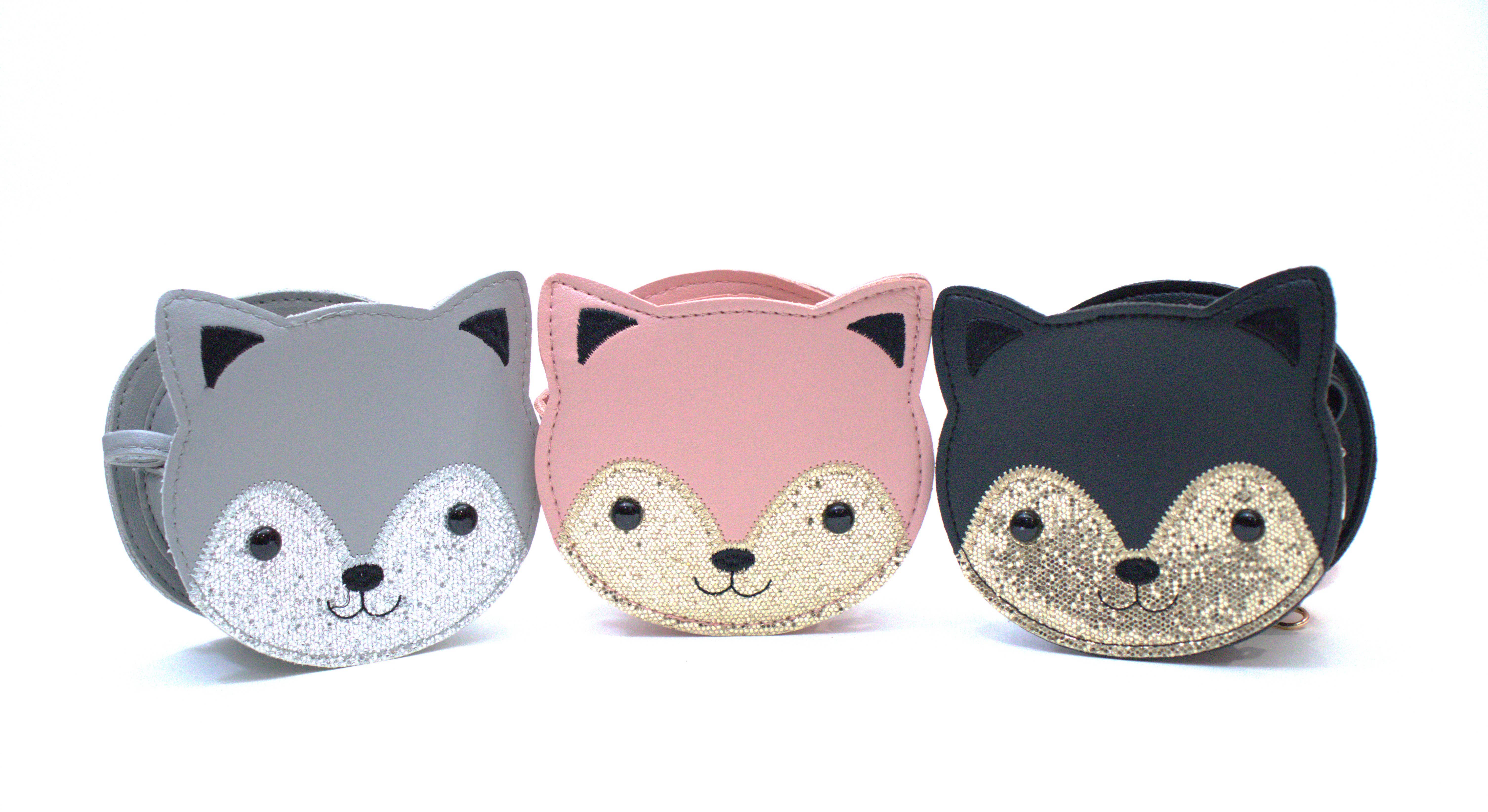 Yuko B - Wholesale Crossbody Bag - Kids - Animal shoulder bag for children - Gaspard Gray10