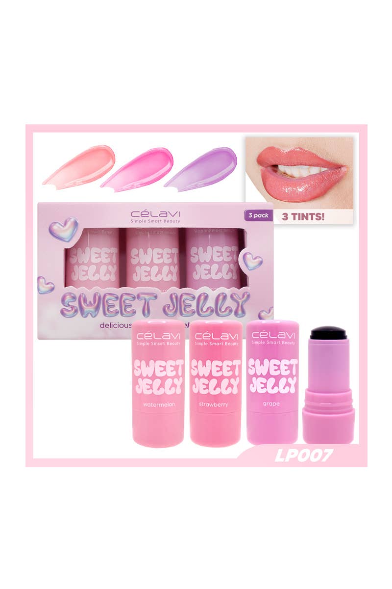 PINEAPPLE Beauty - Wholesale Lip Stain/Dye/Tint - Celavi LP007 Sweet Jelly Delicious Lip & Cheek Tint - 126