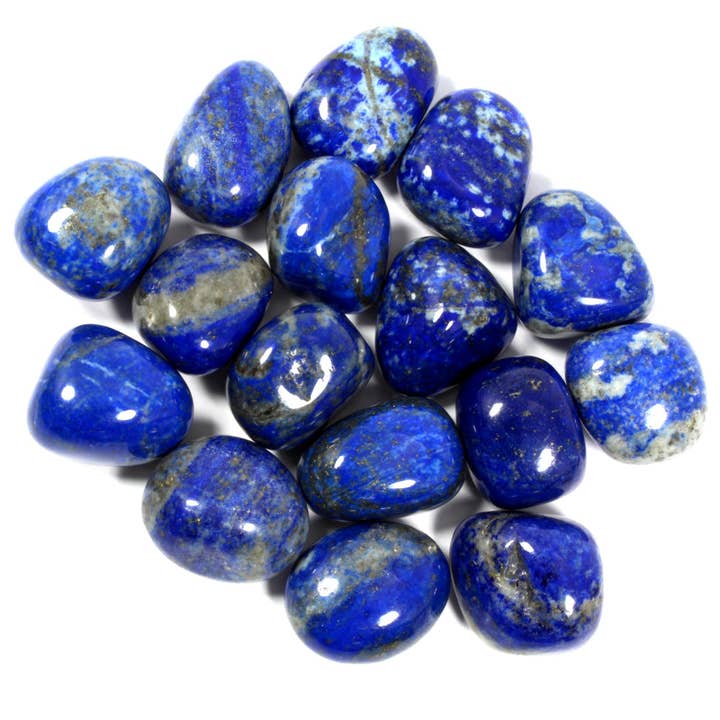 The Psychic Tree - Wholesale Spiritual Stone/Crystal - Lapis Lazuli Polished Tumblestone Healing Crystals