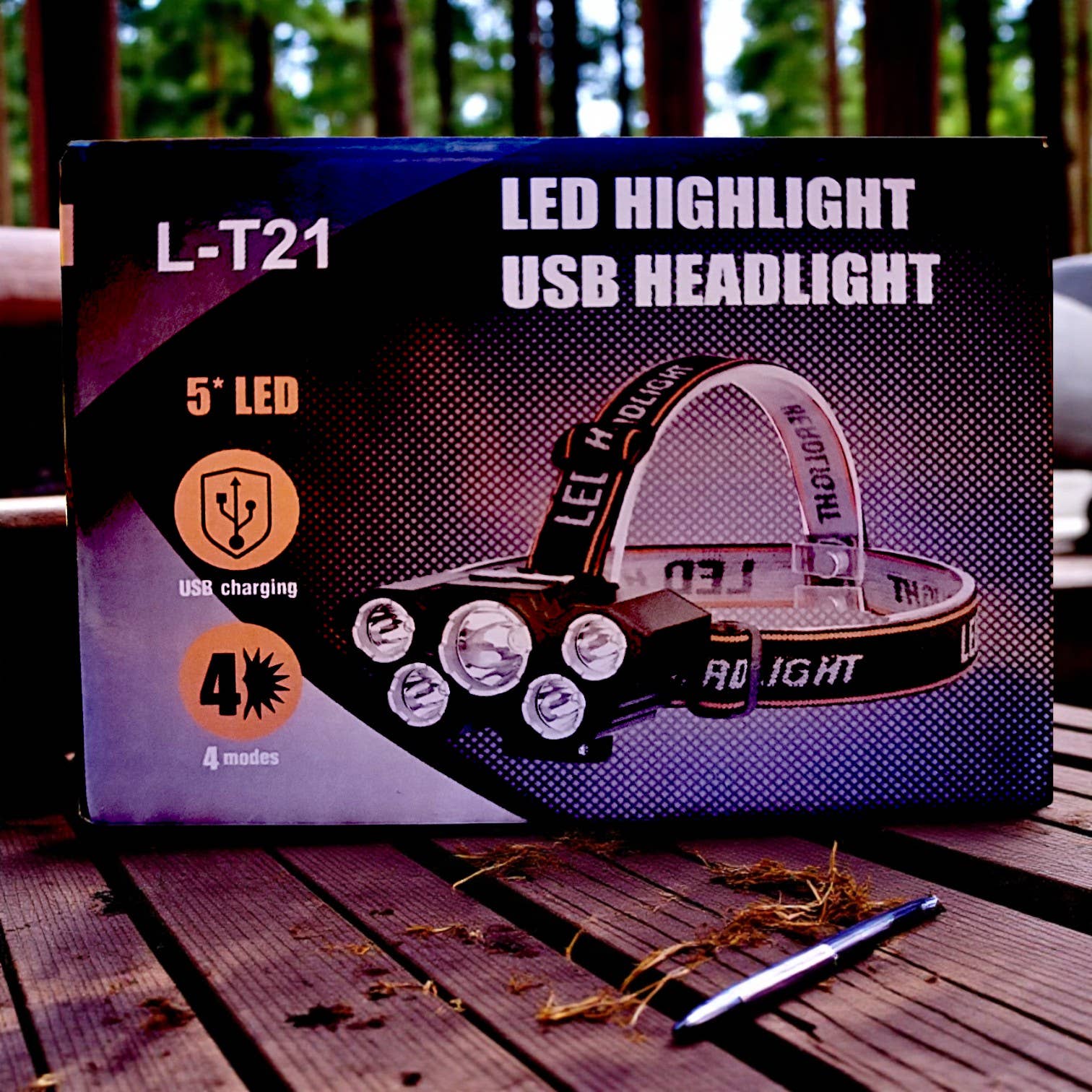 Funky Aura Boutique - Wholesale Safety Alarm/Gear - LED Headlamp - USB Chargeable - Safety Light2