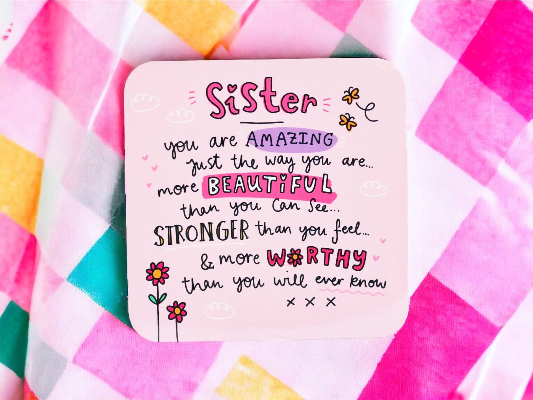 Feel Good Gift co. - Vendita all'ingrosso Sottobicchiere - Sis Coaster - Funzione antiscivolo