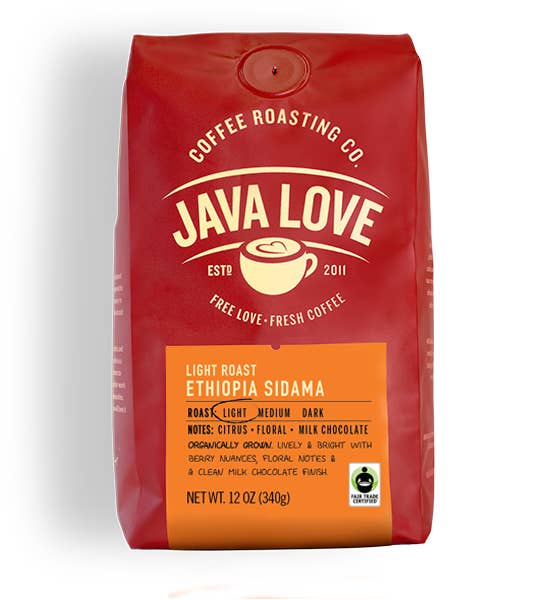 Java Love Coffee Roasting Co - Wholesale Coffee Beans - Light Roast Ethiopia Sidama