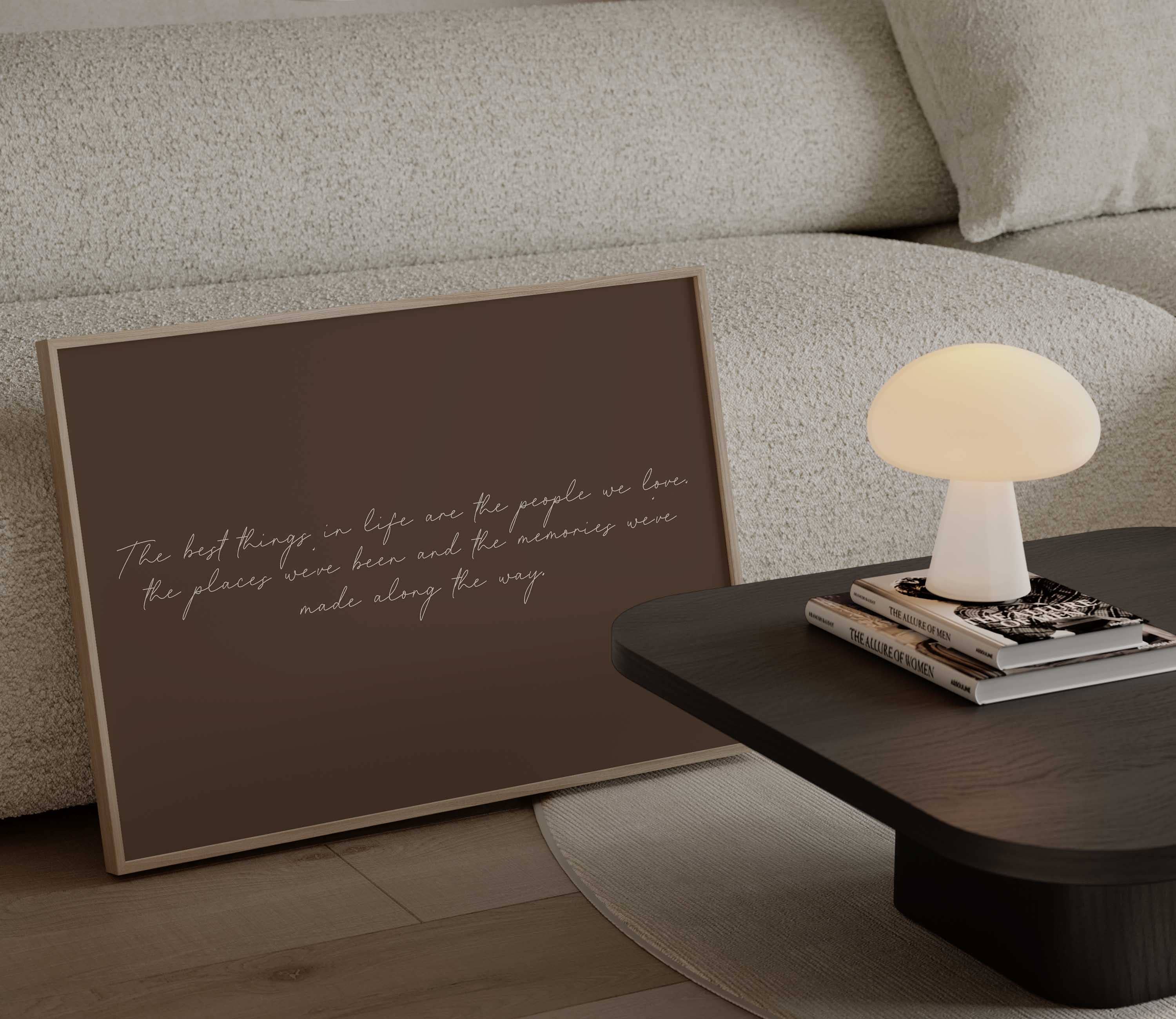 D'LUXE PRINTS - Wholesale Art Print - The Best Things in Life Print2