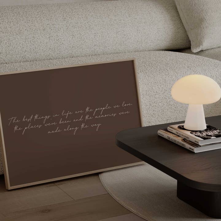 D'LUXE PRINTS - Wholesale Art Print - The Best Things in Life Print2