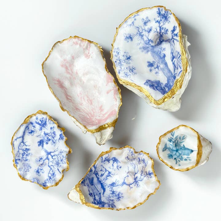 Oyster Shell Dish - Medium and other Purchase Wholesale oyster shells. Free Returns & Net 60 Terms on Faire trending on Faire.