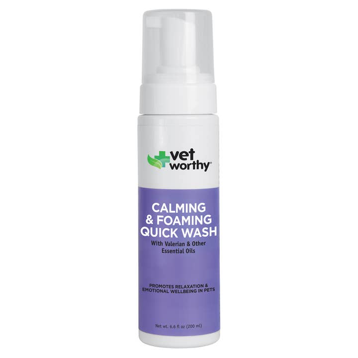Vet Worthy Pet Remedy Calming Quick Wash 6.6 oz for wholesale by Pet Palette Distribution