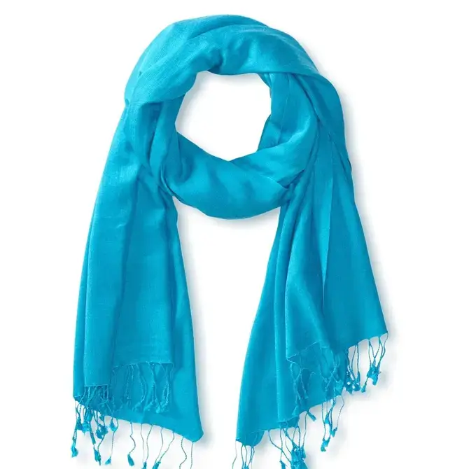 SAACHI - Wholesale Scarf - Women's - Cashmere Silk A Scarf With Eyelash Fringe22