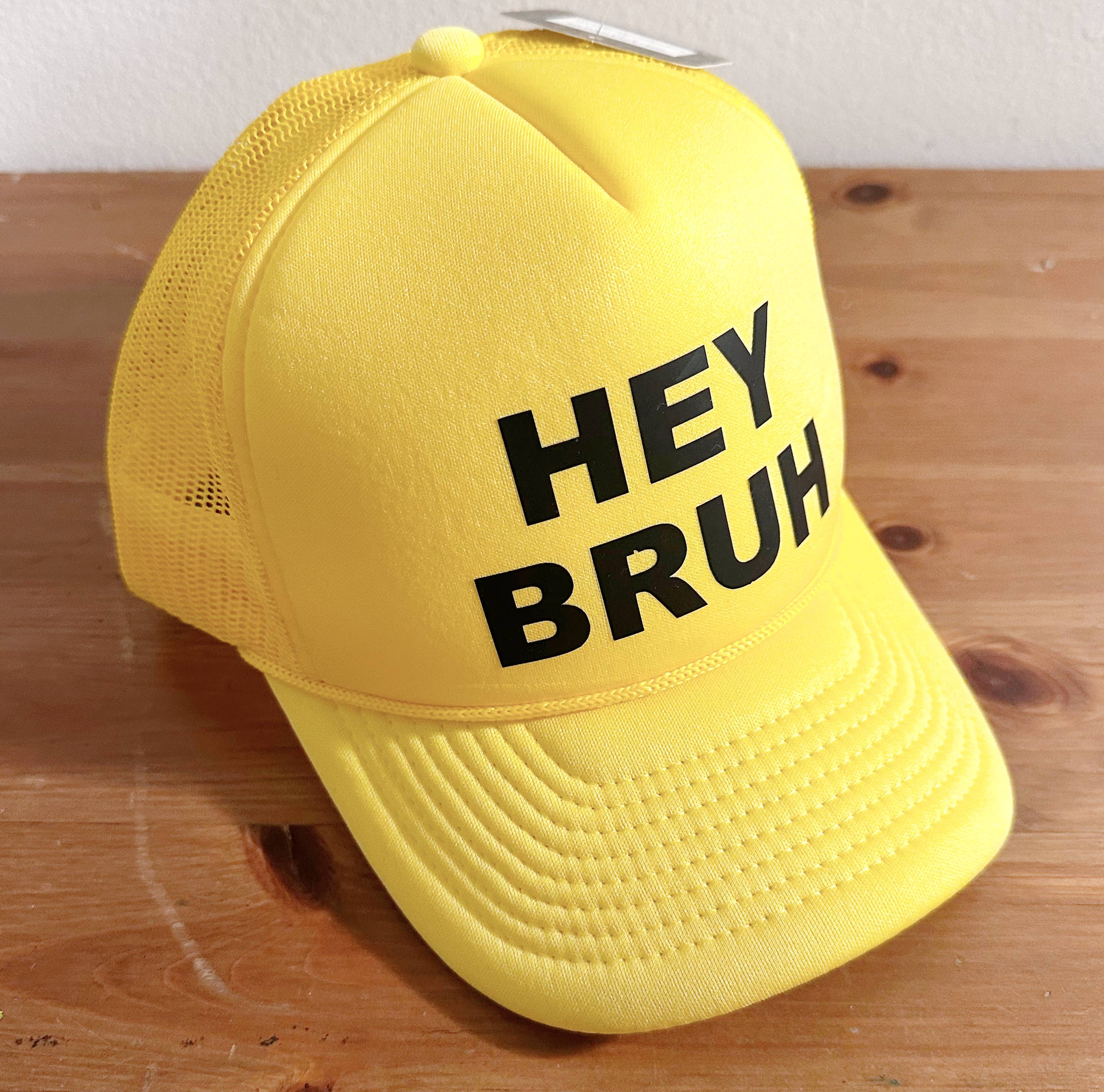 Shakes + Speares - Wholesale Kids Hat - Kids - Youth Generational Slang Trucker Hat - Hey Bruh1