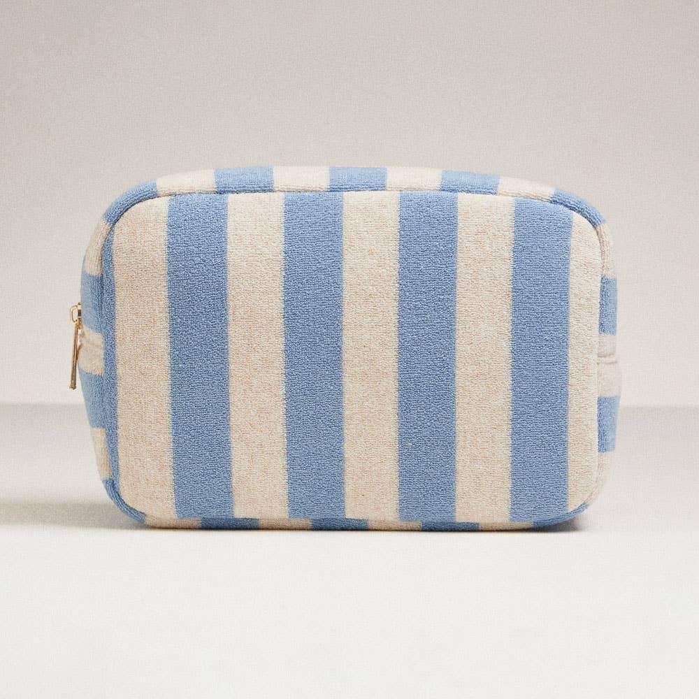 Sensibling Corp. - Wholesale Makeup/Cosmetic Bag - Striped Pattern Cosmetic Pouch Bag6