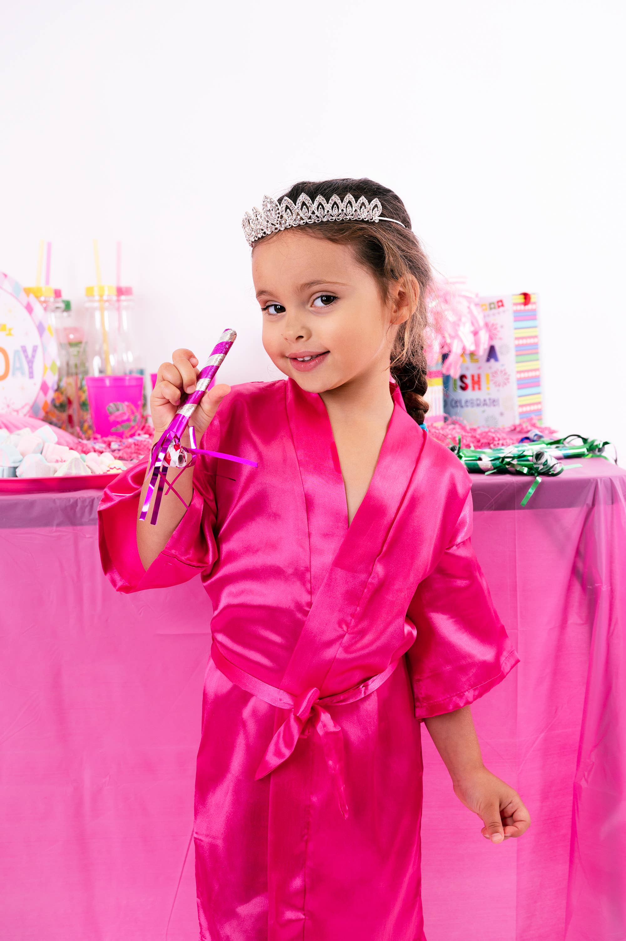 Sisters G Kids - Wholesale Robe - Kids - Satin Party Girls Robes16